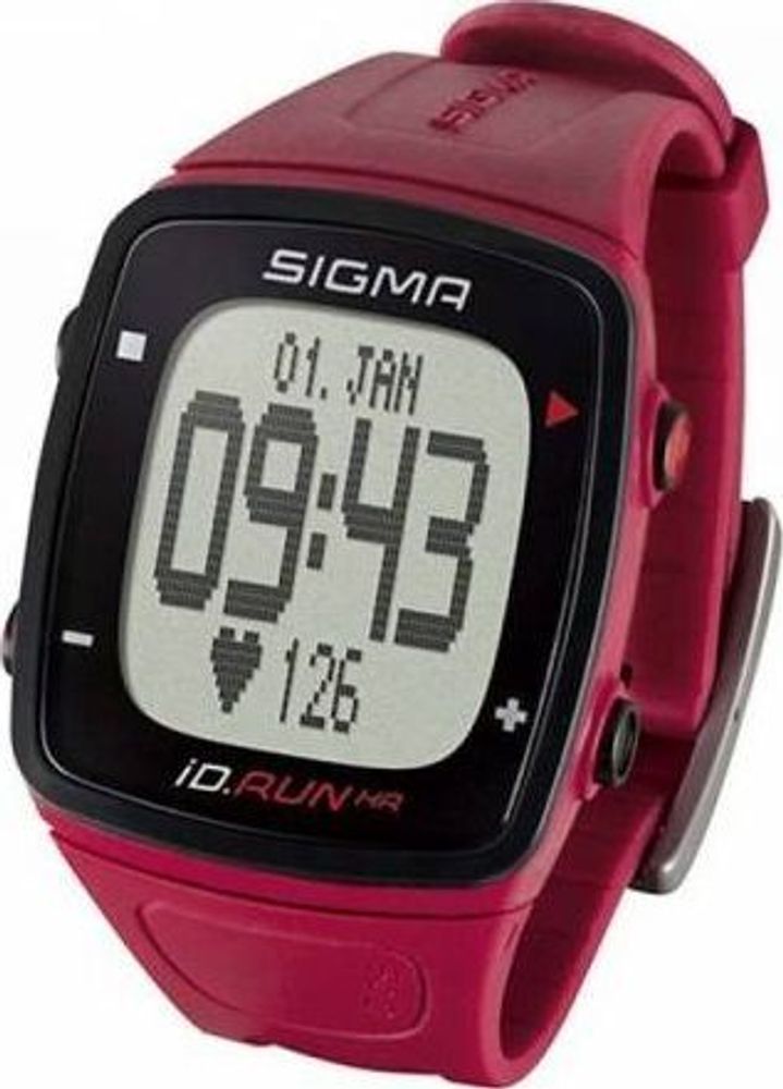 Часы SIGMA ID.RUN HR Rouge, 10 функций (GPS, пульс.на часах) арт. 24920
