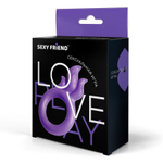 Эрекционное кольцо Sexy Friend с язычками пламени, 3 см