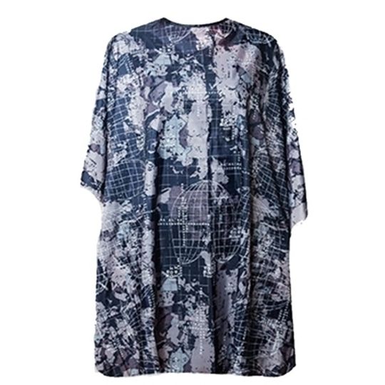 Парикмахерская накидка Harizma, черная (h10877-15)