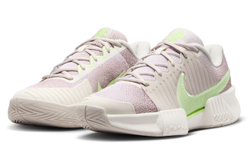 Женские теннисные кроссовки Nike Zoom GP Challenge Pro Premium - phantom/barely volt/platinum violet