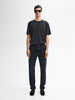 Massimo Dutti Легкие зауженные джинсы, индиго