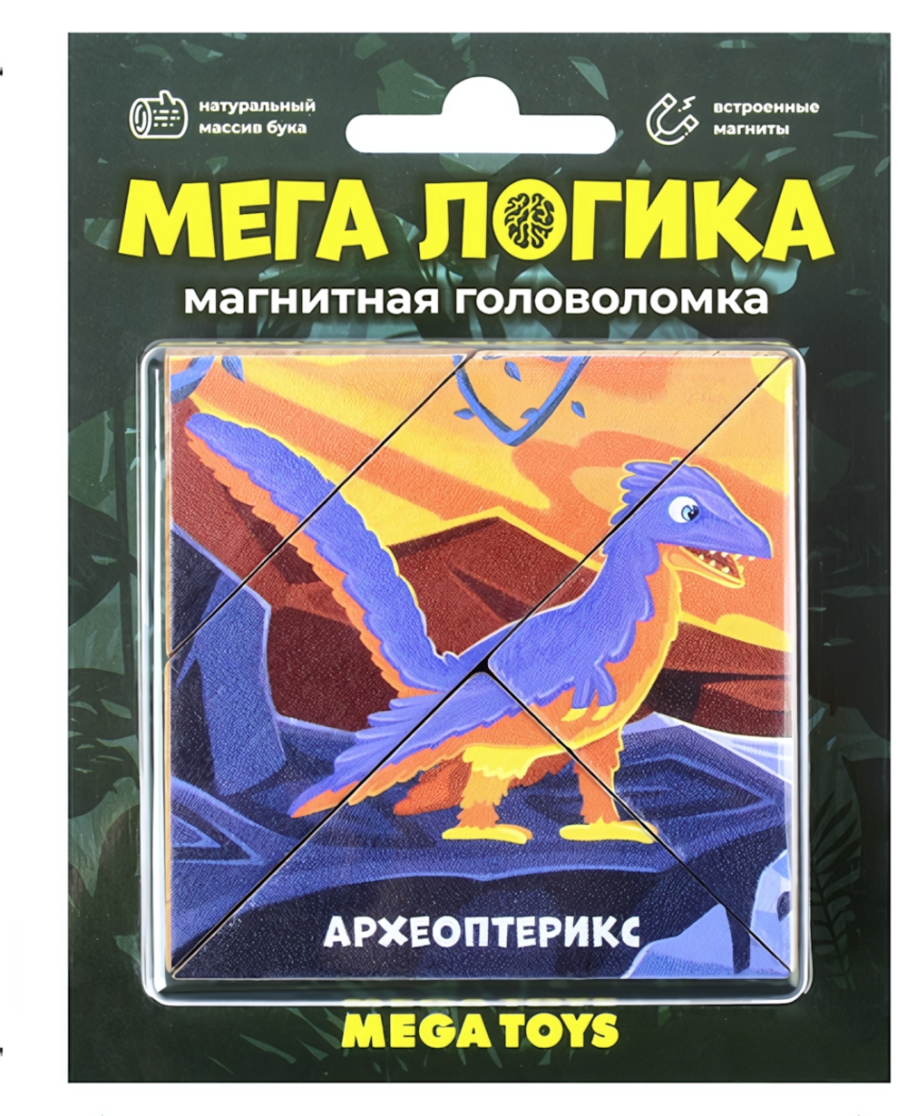 Магнитная головоломка по системе раннего развития Никитина "Археоптерикс" (Лидер)