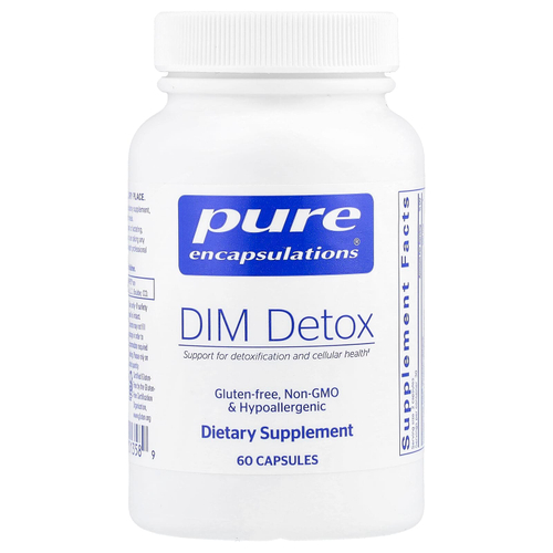 Pure Encapsulations, DIM Detox`` 60 капсул