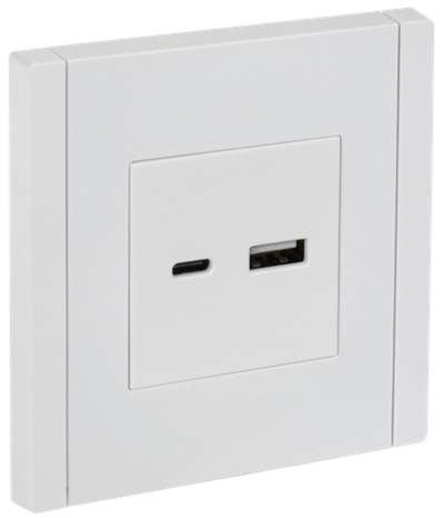 FORTE&PIANO Розетка USB A+C 18Вт FP251 белый IEK
