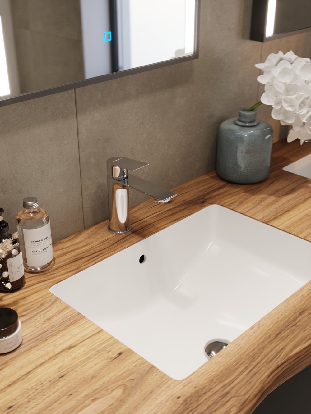 Смеситель для раковины STWORKI Рандерс S19010CR хром