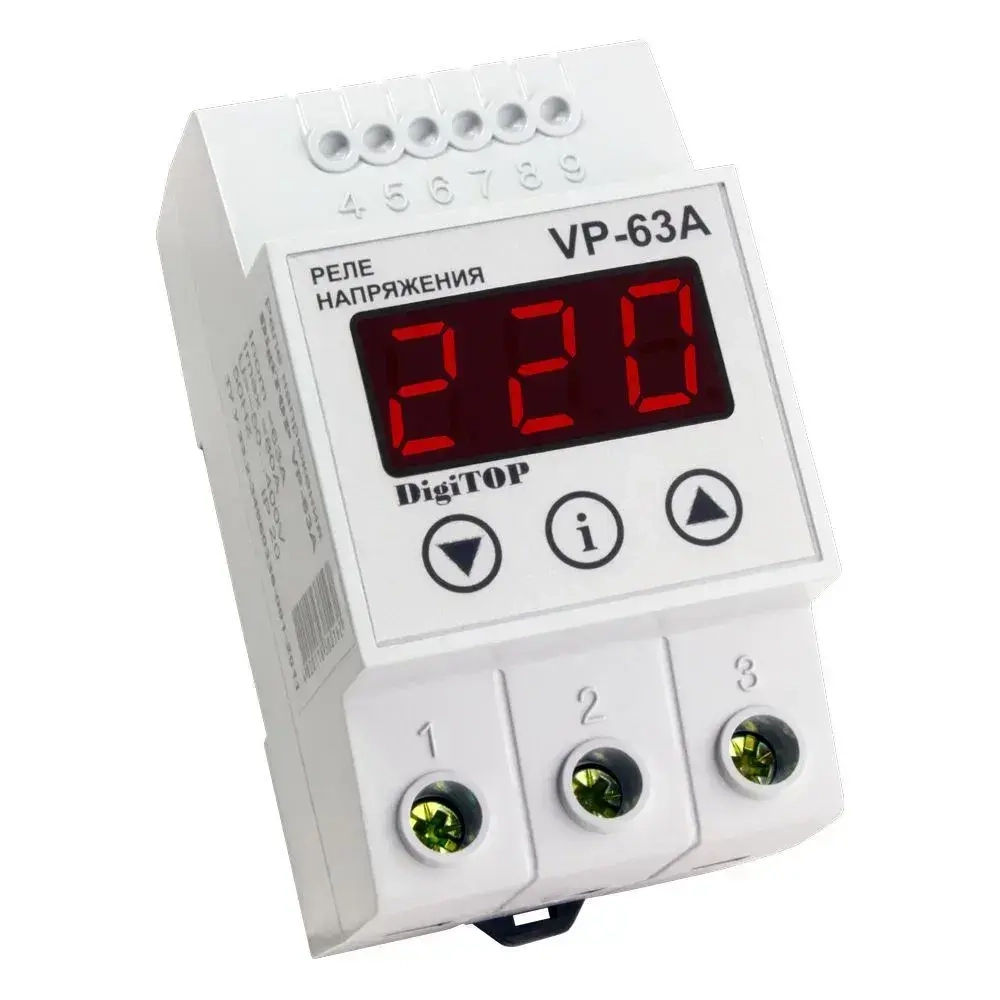 Реле напряжения Digitop Vp 63A