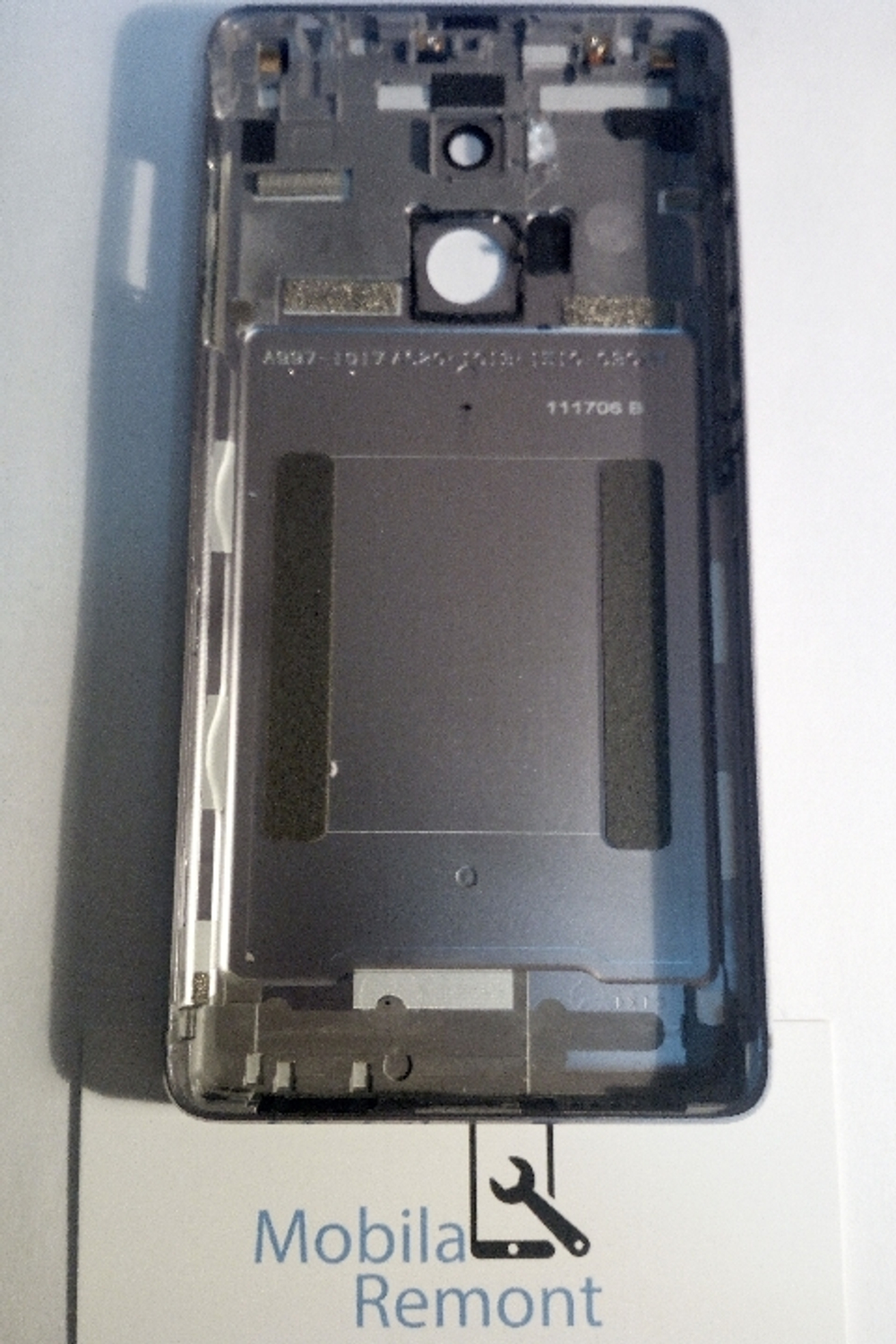 Задняя крышка для Xiaomi Redmi 4 Pro (Prime) Серебро