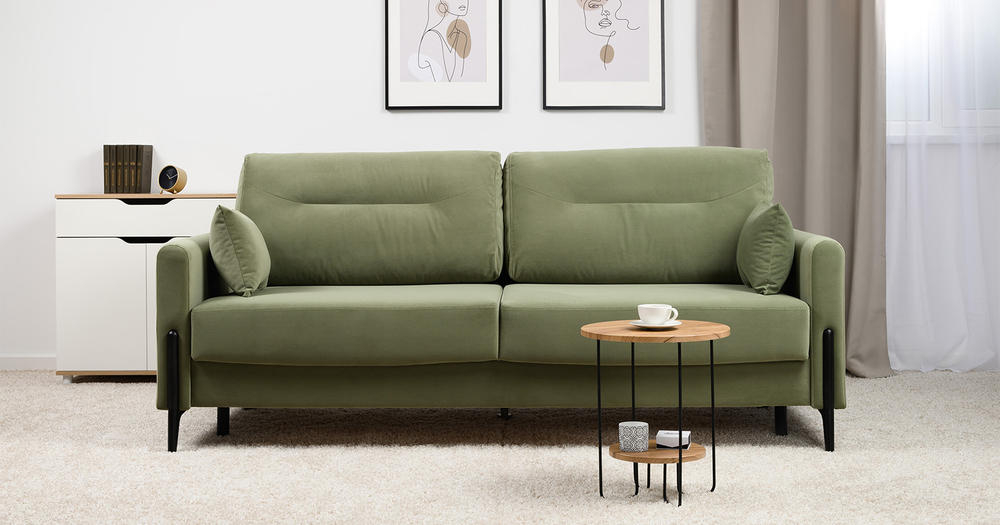 Барселона диван-кровать (оливковый)