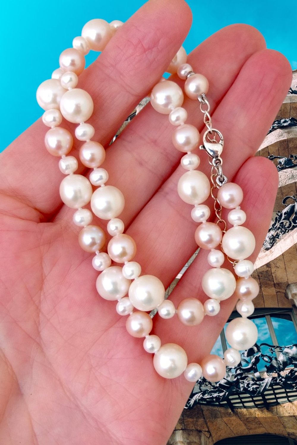 жемчужный чокер