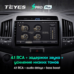 Teyes SPRO Plus 10,2" для Toyota Land Cruiser 200 2007-2015