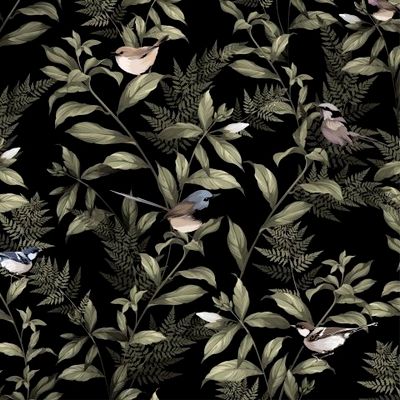 Птицы в листьях