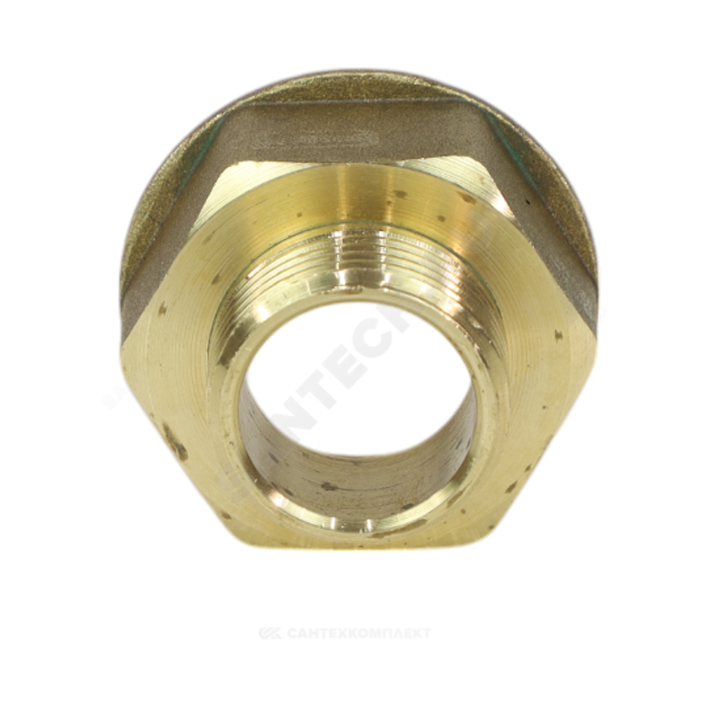 Переход латунь реборда Ду 20х15 (3/4"х1/2") ВР/НР LD LD.65.509.2015