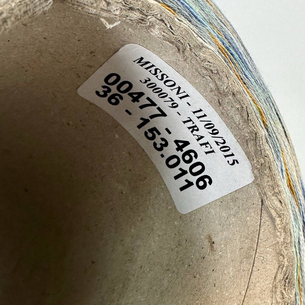 TRAFI - Missoni; 100% хлопок; 1200м/100гр; col. 4606, цвет: синий, бирюзовый, охра, пыльно-голубой; S718