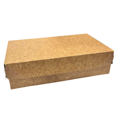 Контейнер бумажный для десертов Eco Cake 1900 Black 230x140x60 мм 200 шт.