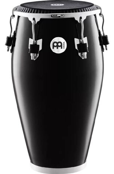 Конга Tumba 12 1/2" Fibercraft Series, Цвет Черный, Кожаная Мембрана Meinl Fcr1212Bk