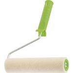 Валик "ВЕЛЮР" с ручкой, 100 мм, ворс 5 мм, D 36 мм, D ручки - 6 мм Россия// Сибртех 80132