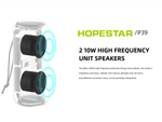 Беспроводная колонка Hopestar P39 (3000Mah/FM/IPX6)