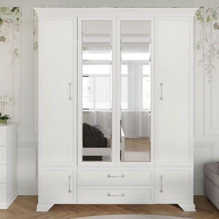 Шкаф для одежды ШР-4 ГРАЦИЯ 2 ящика