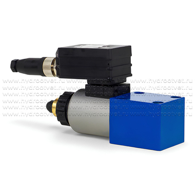 DBETE-6X/315G24K31A1V - Пропорциональный предохранительный клапан Ду6 (пилот), давление регулировки до 315 бар, встроенные усилитель = есть