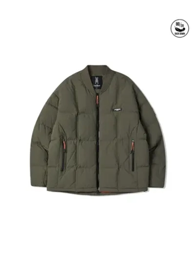 Стеганный пуховик средней плотности