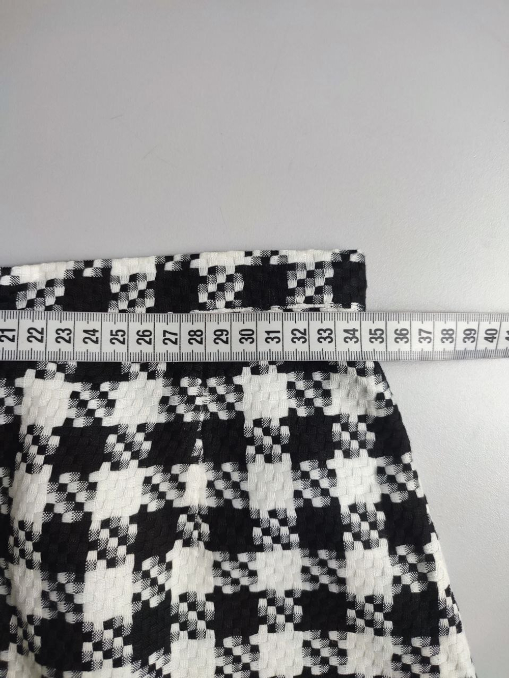 Юбка в крупную клетку 46  размер
