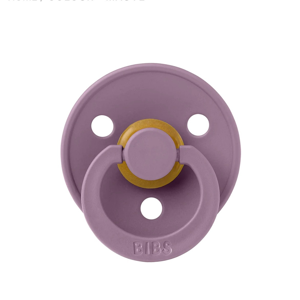 Пустышка Bibs Colour Anatomical Mauve