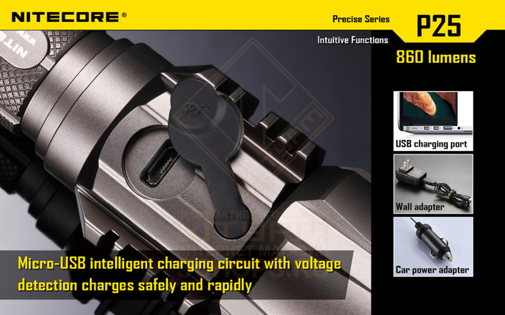 Фонарь Nitecore P25