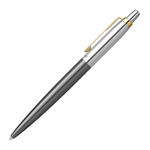 Шариковая ручка Parker Jotter Grey Core GT Mblue в подарочной коробке