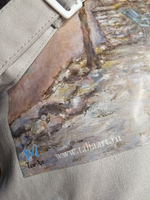 Сумка-шоппер из хлопка на кнопке с регулирующейся лямкой и авторской картинкой "Таллинский дворик"