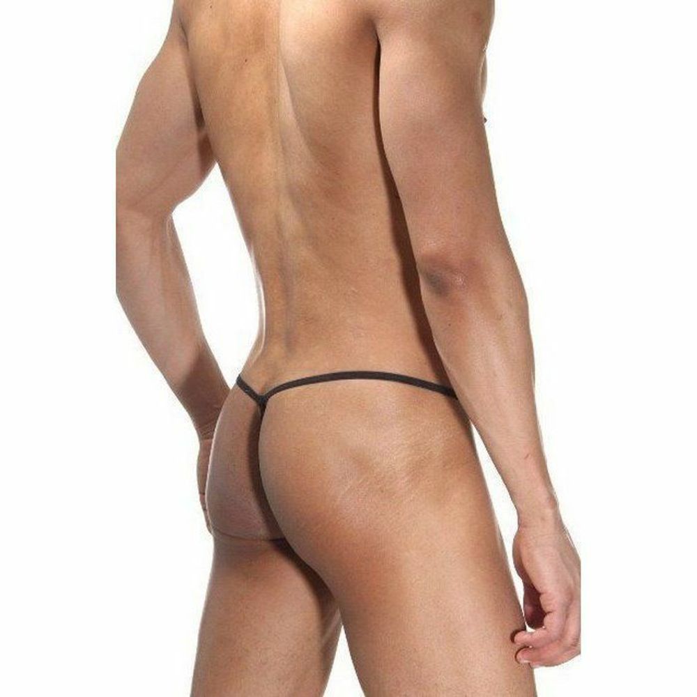 Мужские трусы стринги черные La Blinque LB15236