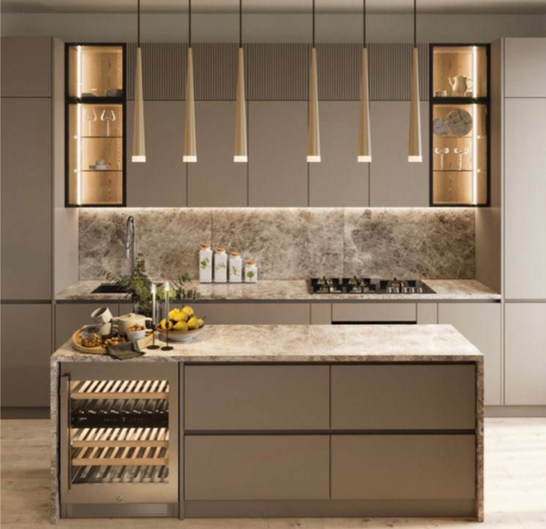 Примеры современных дизайнов кухонь из интернета