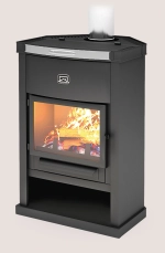 Печь-камин Теплодар ОВ-120 угловой
