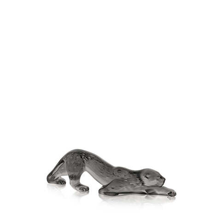 Статуэтка Lalique Zeila Panther Grey, 21 см