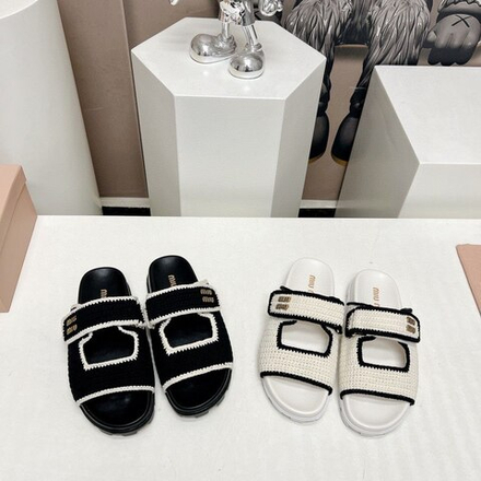 Шлепанцы MIU MIU, арт. 718779