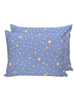 Комплект наволочек 2шт  "Зимние звезды" 50х70 см