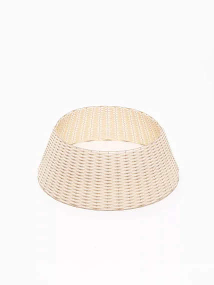 Корзина под елку Премиум Царская Лоза 65*48*30 см., разборная, бри, ЕлкиТорг (65-239)