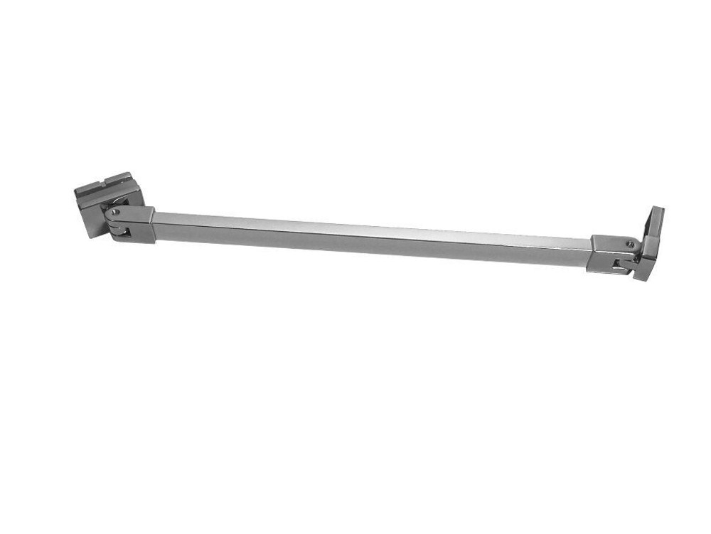 Душевая ширма DIONRIA (100х100) прозрачное стекло, профиль хром