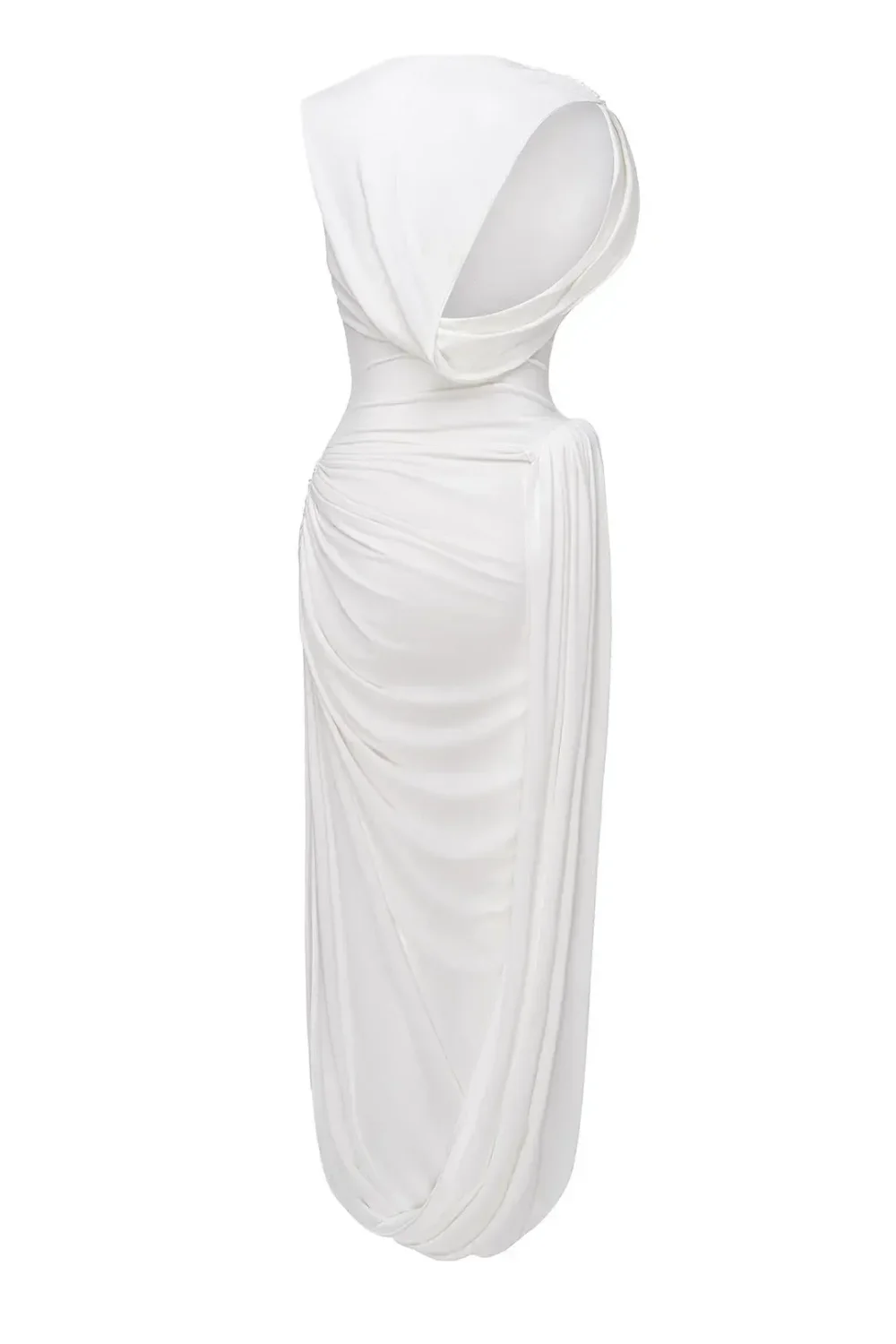 Платье с буфом