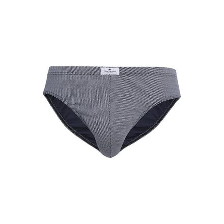 Мужские трусы слипы темно-синие с узором Tom Tailor 70393/5646 636