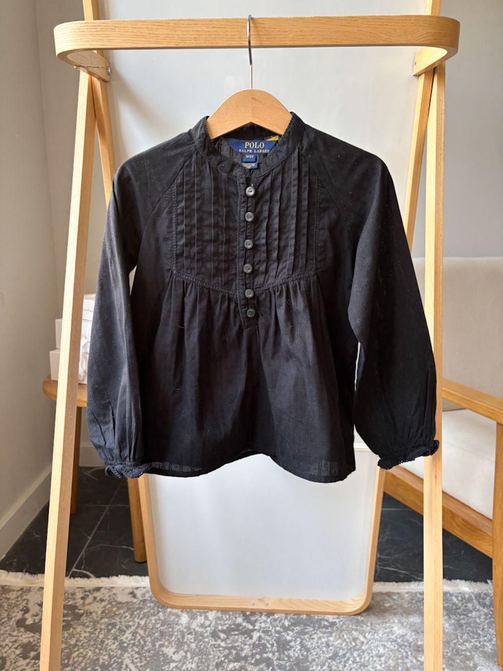 Хлопковая блузка Polo Ralph Lauren, 98