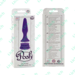Набор: анальная пробка + эрекционные кольца. (фиолетовый)