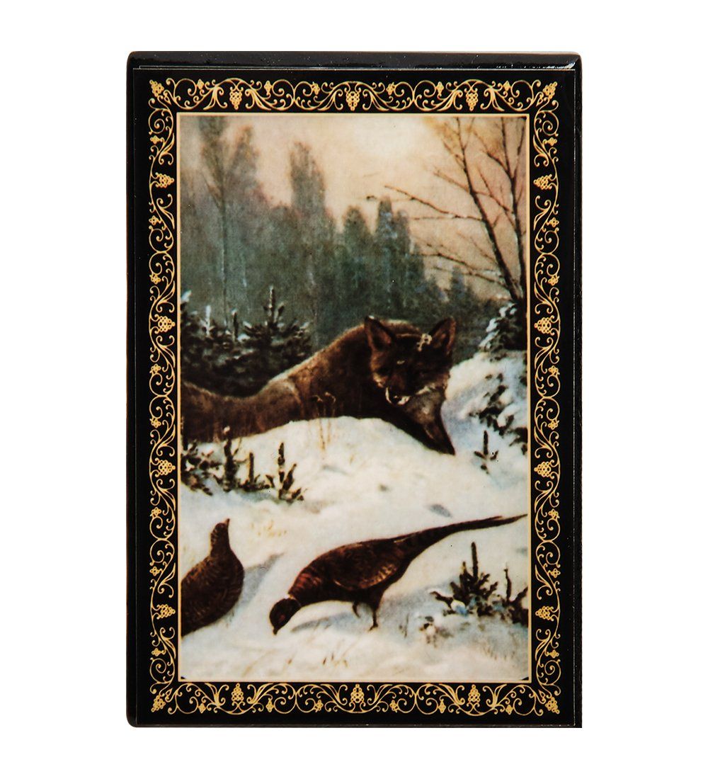 ШК-11/10-B Шкатулка в технике декупаж (6х9х4)