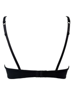 Бюстгальтер с формованными чашечками из хлопковой ткани (Размер: 3B) (Цвет: черный)