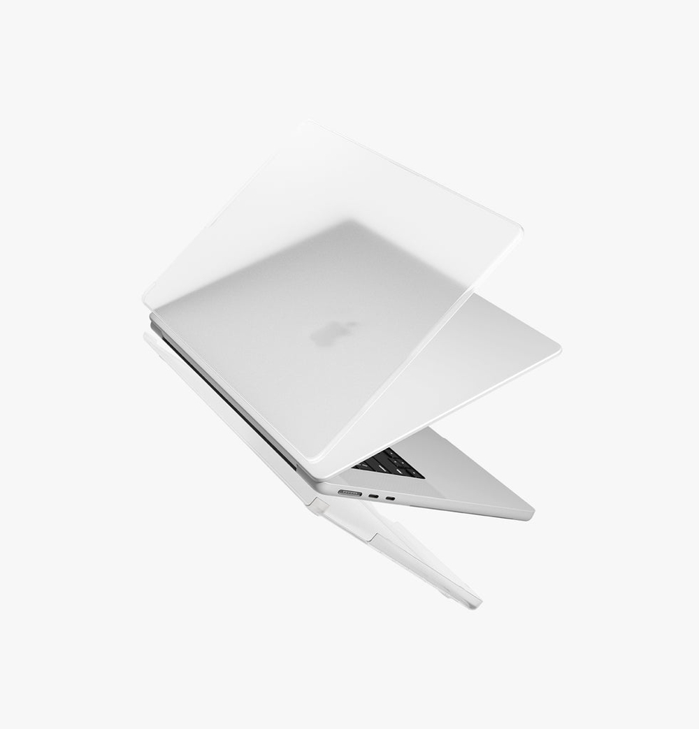 Чехол Uniq для Macbook Pro 14 (2021-2025 M1-M5) HUSK Pro Claro (Matte Clear)
