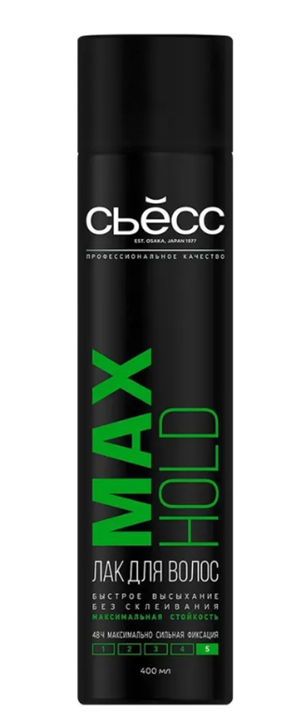 Сьесс Лак для волос Max Hold (макс. сильн. фиксация) 400мл *6 / 240 / 1440