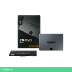 SSD диск Samsung 870 QVO 2TB (MZ-77Q2T0BW)