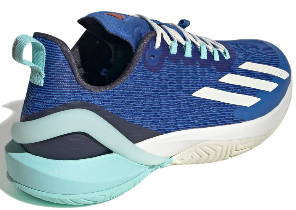Теннисные кроссовки Adidas Adizero Cybersonic M - bright royal/off white/flash aqua - Blue