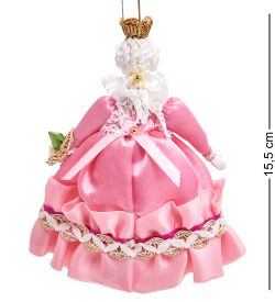 РусКукла RK-822 Кукла подвесная «Принцесса с букетом»