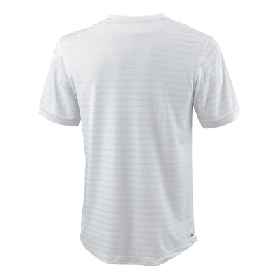 Мужское теннисное поло Wilson Stripe T-Shirt Men - White