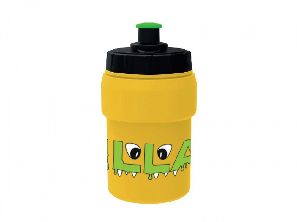Фляга пластиковая, yellow/green желто-зеленая, д/детских вело AB-MIRAGE 0.35л AUTHOR